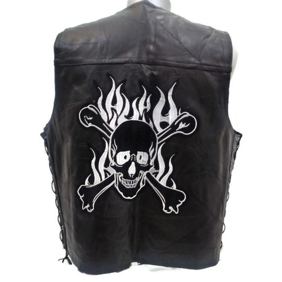 Buffalo David Bitton Other - Diamond Plate Buffalo Leather Vest 2XL